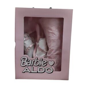 Barbie Aldo Shoes Limited Ed. Set BarbieMule Low Heel Size 9 & Sz L Tee NOB